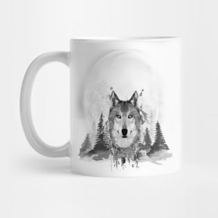 The Mountain Men's Wolf Lookout Mug